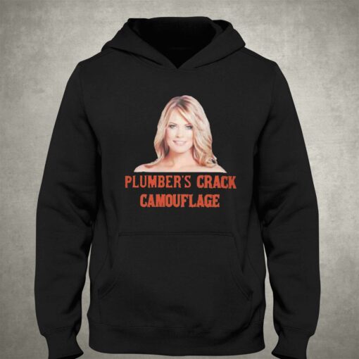 Humor Plumber Crack Camouflage Sweatshirt Hoodie