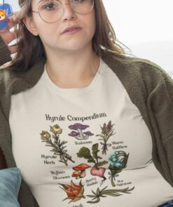 Hyrule Flora Shirt Breath Of The Wild Zelda Shirt Hyrule Flora Shirt Breath Of The Wild Zelda Shirt