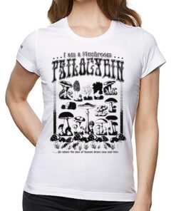 I Am A Mushroom Psilocybin Shirt I Am A Mushroom Psilocybin Shirt