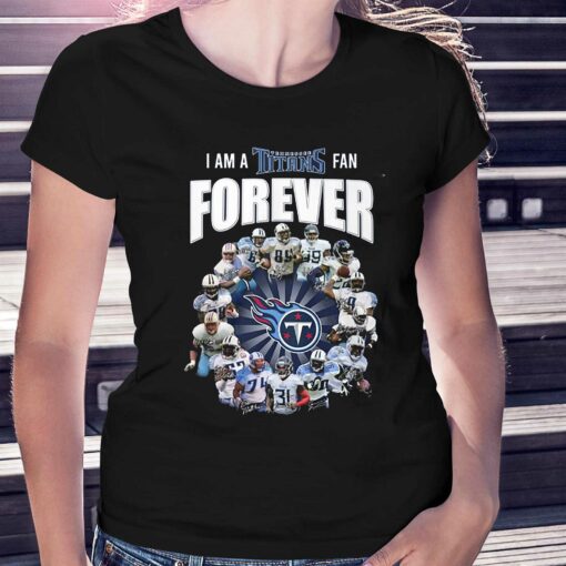 I Am A Tennessee Titans Fan Forever Signature Unisex T-shirt