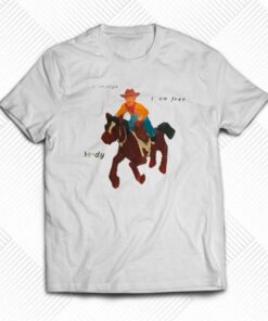 I Am Crings I Am Free Hordy T-shirt I Am Crings I Am Free Hordy T-shirt