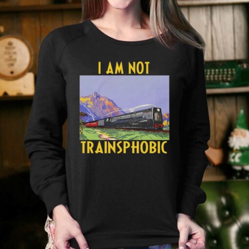 I Am Not Trainsphobic Shirt