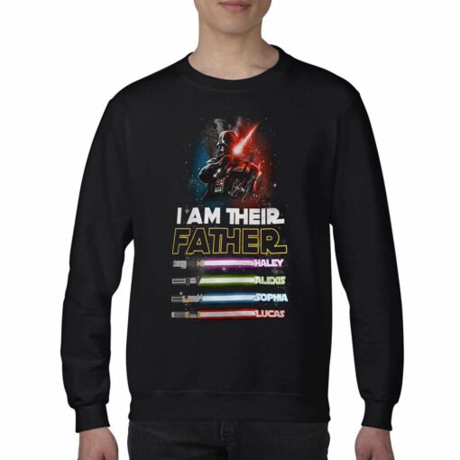 I Am Their Father Haley Alexis Sphia Lucas T-shirt