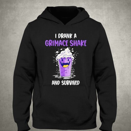 I Drank A Grimace Shake And Survived Shirt