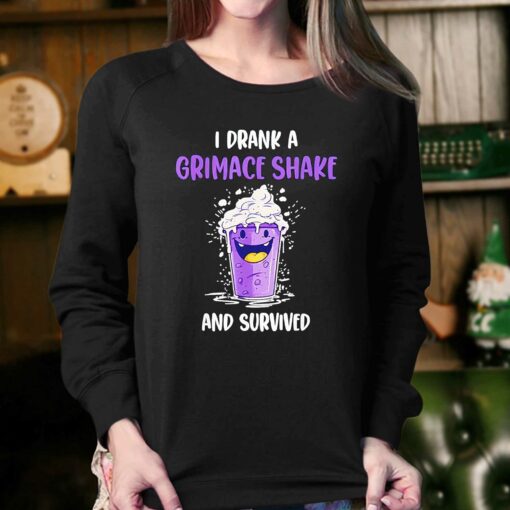 I Drank A Grimace Shake And Survived Shirt