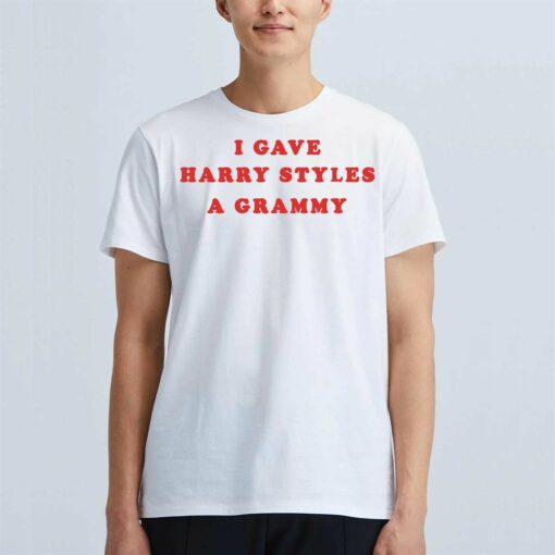 I Gave Harry Styles A Grammy T-shirt