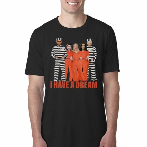 I Have A Dream New Barack Obama Donald Trump Kamala Harris Shirt