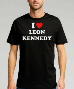 I Heart Leon Kennedy Resident Evil T-shirt I Heart Leon Kennedy Resident Evil T-shirt