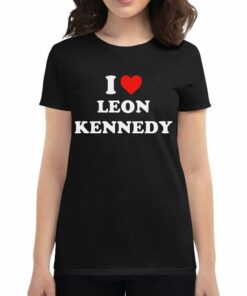 I Heart Leon Kennedy Resident Evil T-shirt I Heart Leon Kennedy Resident Evil T-shirt