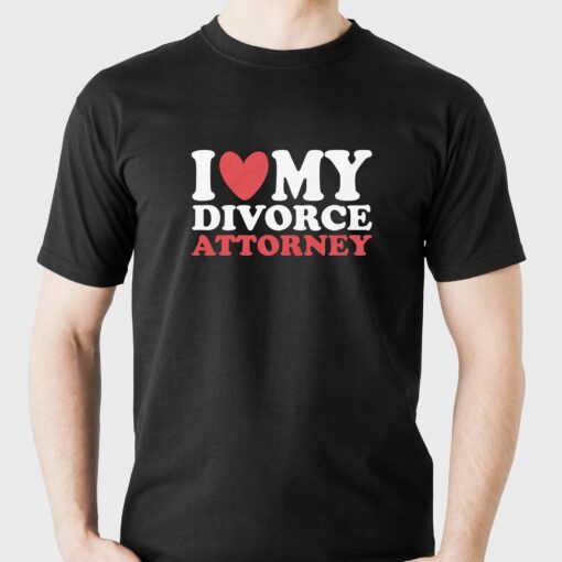 I Heart My Divorce Attorney T-shirt