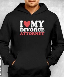 I Heart My Divorce Attorney T shirt 3