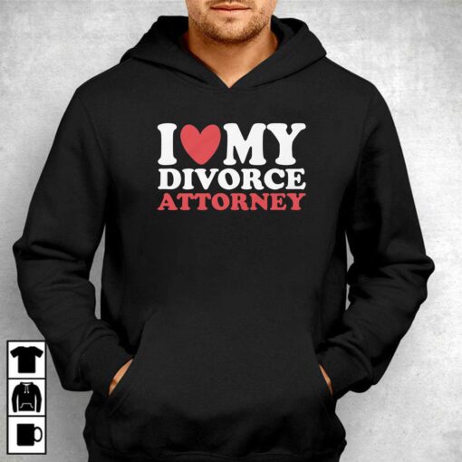 I Heart My Divorce Attorney T-shirt