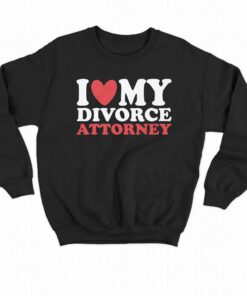 I Heart My Divorce Attorney T shirt 4