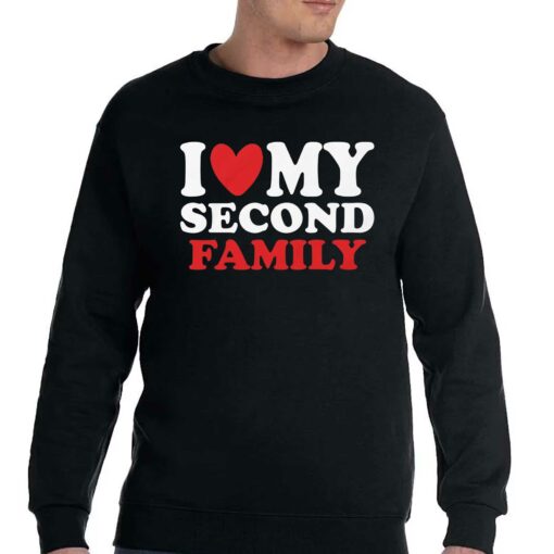 I Heart My Second Family T-shirt