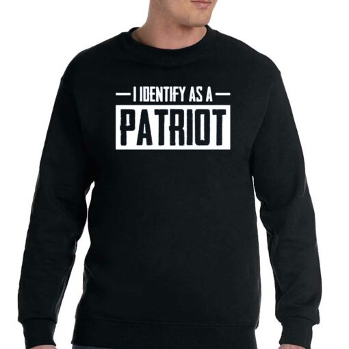 I Identify As A Patriot T-shirt