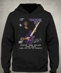 I Just Do What I Do Best And Thats Play Guitar Eddie Van Halen 1955 2020 Thank You For The Memories T shirt 3