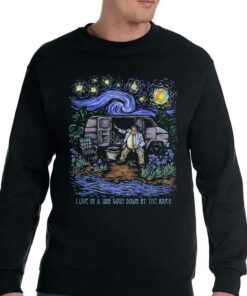 I Live In A Van Gogh Down By The River T-shirt 3 I Live In A Van Gogh Down By The River T shirt 4