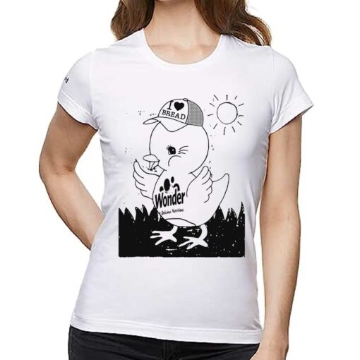 I Love Bread Duck T-shirt