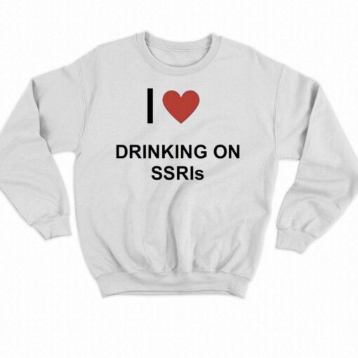 I Love Drinking On Ssris T-shirt