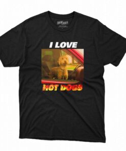 I Love Hot Dogs T-shirt I Love Hot Dogs T-shirt