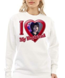 I Love My Boyfriend Custom T shirt 4