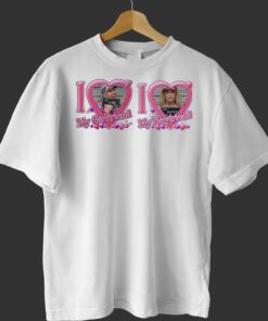 I Love My Boyfriend Girlfriend Barbie And Ken Stickers Set T-shirt I Love My Boyfriend Girlfriend Barbie And Ken Stickers Set T-shirt