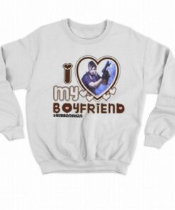 I Love My Boyfriend Resident Evil Shirt 4