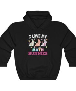 I Love My Math Peeps Teacher Easter Peeps Cute Egg Hunting Hoodie I Love My Math Peeps Teacher Easter Peeps Cute Egg Hunting Hoodie