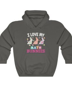I Love My Math Peeps Teacher Easter Peeps Cute Egg Hunting Hoodie I Love My Math Peeps Teacher Easter Peeps Cute Egg Hunting Hoodie