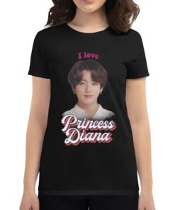 I Love Princess Diana Jungkook Shirt I Love Princess Diana Jungkook Shirt