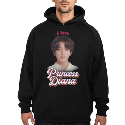 I Love Princess Diana Jungkook Shirt