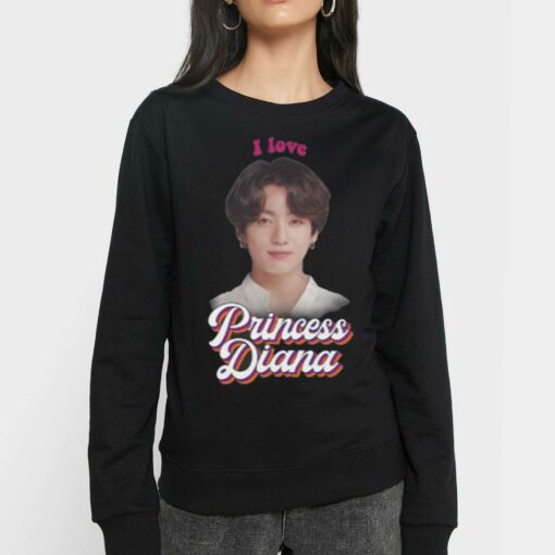 I Love Princess Diana Jungkook Shirt