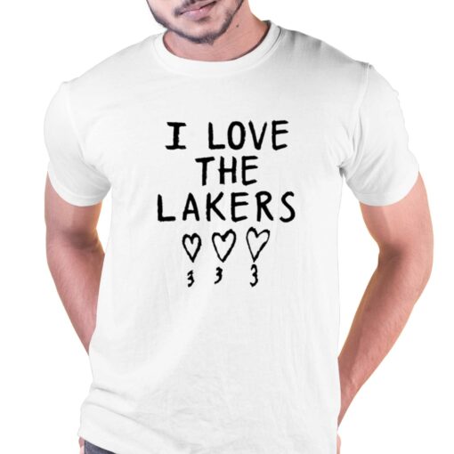 I Love The Lakers Shirt