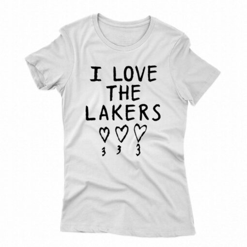 I Love The Lakers Shirt