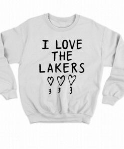 I Love The Lakers Shirt 4