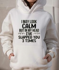 I May Look Calm But In My Head T shirt 3