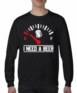 I Need A Beer Fuel Gauge Meter T shirt 4