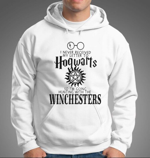 I Never Received My Letter From Hogwarts So I’m Going Hunting With The Winchesters T-shirt