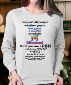 I Respect All People Trans Gay Bisexual Shirt 4