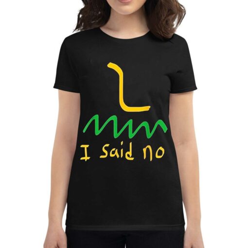 I Said No 1776 Conservative Libertarian Freedom Gadsden Flag T-shirt