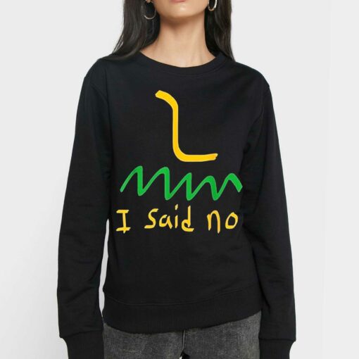 I Said No 1776 Conservative Libertarian Freedom Gadsden Flag T-shirt