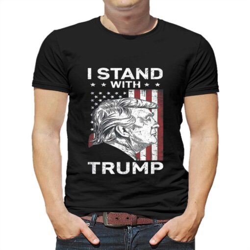 I Stand With Trump Free Trump T-shirt