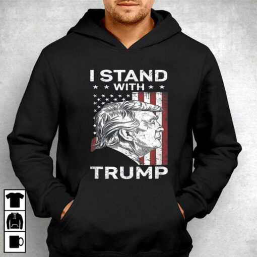 I Stand With Trump Free Trump T-shirt