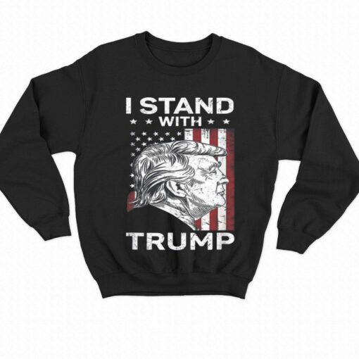 I Stand With Trump Free Trump T-shirt