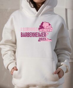 I Survived Barbenheimer 2023 Design Graphic Shirt 3