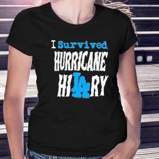 I Survived Hurricane Hilary 2023 T-shirt Lauren Tarshis