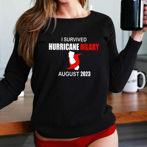 I Survived Hurricane Hilary August 2023 T-shirt