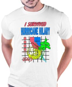 I Survived Hurricane Hilary Vintage Hurricane California Mexico 2023 Shirt I Survived Hurricane Hilary Vintage Hurricane California Mexico 2023 Shirt