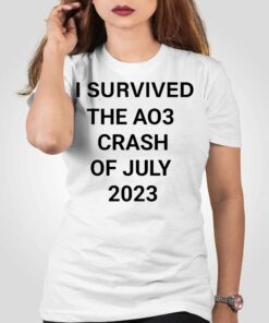 I Survived The Ao3 Crash Of July 2023 Shirt I Survived The Ao3 Crash Of July 2023 Shirt