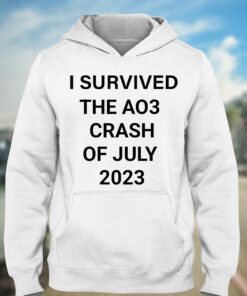 I Survived The Ao3 Crash Of July 2023 Shirt 3